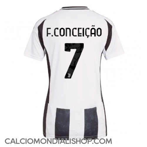 Maglie da calcio Juventus Francisco Conceicao #7 Prima Maglia Femminile 2024-25 Manica Corta